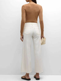 Frame - Le Palazzo Crop Wide Leg Pants