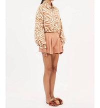 Ulla Johnson Women's Ariele Jacket in gazelle - women's jacket - alternate view