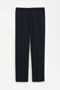 Filippa K Theo Relaxed-fit Wool Trousers in black - men's pants - view 4