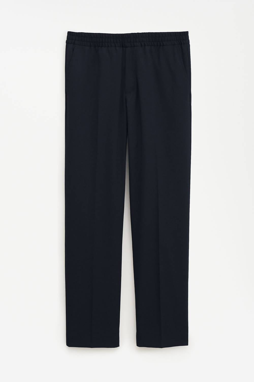 Filippa K Theo Relaxed-fit Wool Trousers in black - men's pants - view 4