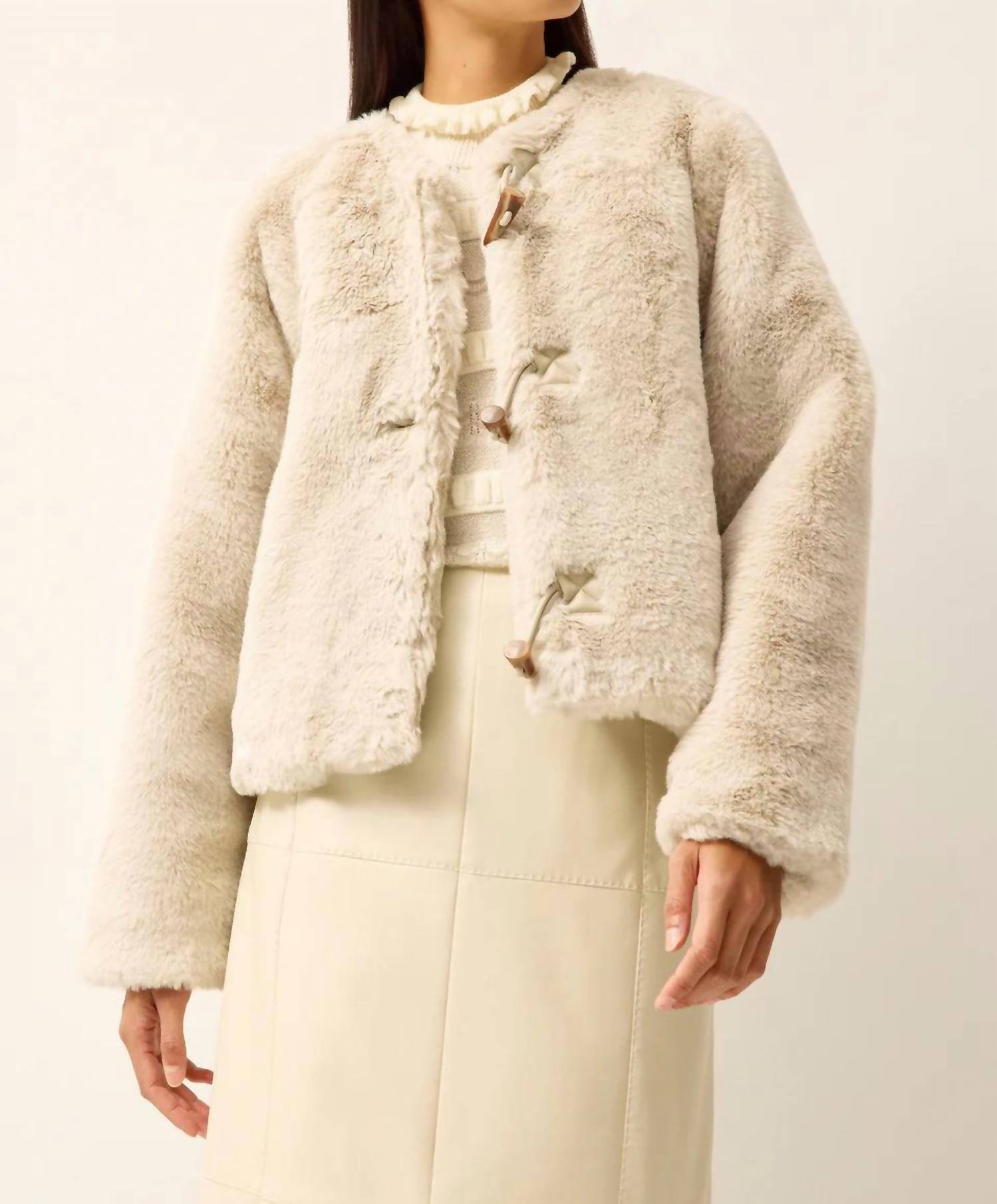 Marie Oliver Colette Jacket in smoke - women's jacket
