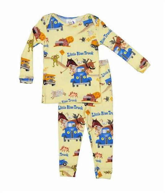 Books To Bed - Kids Little Truck Pajamas