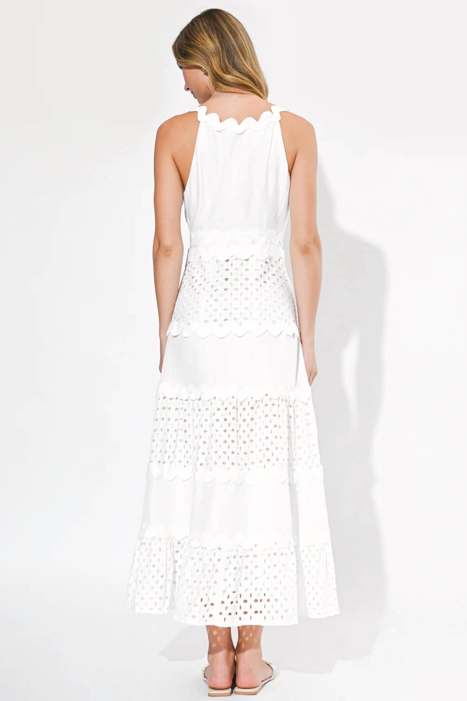 Adelyn Rae - EMMA MIXED MEDIA MAXI DRESS