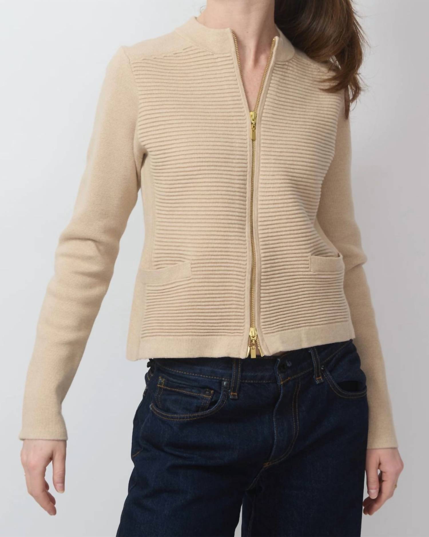 Kinross - Women's Fitted Zip Cardigan