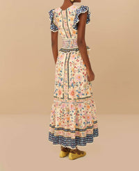 Farm Rio - Superbloom Tapestry Maxi Dress