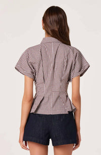 Astr - Beck Bleated Front Top