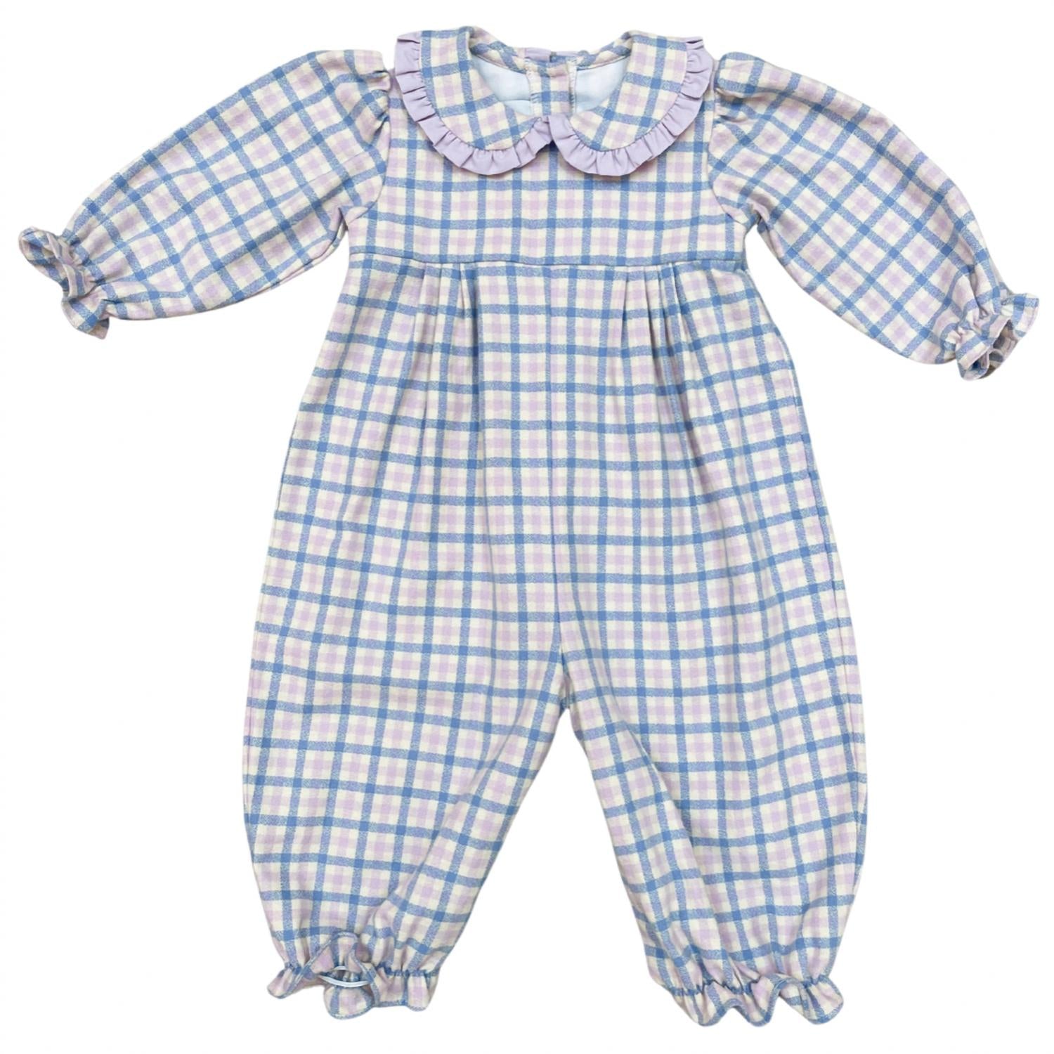 James & Lottie - Baby Girl's Greta Long Bubble Romper