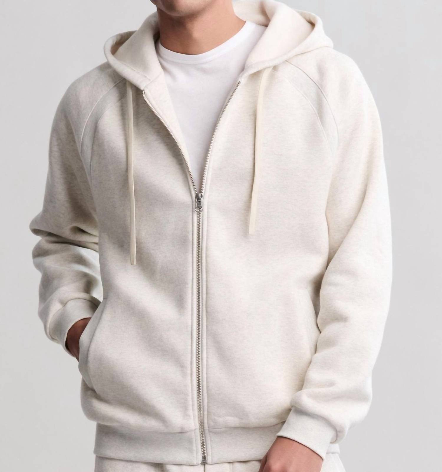 Barefoot Dreams - Men's Fleece Zip up Hoodie