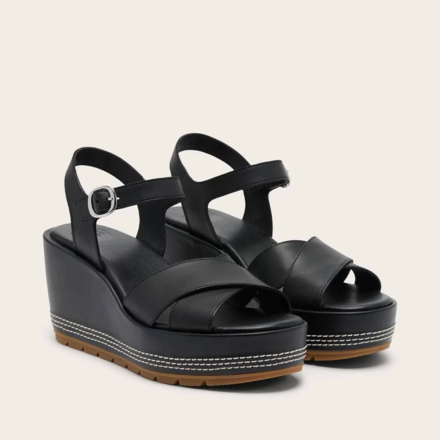 Sorel - Women's Sunpeak Wedge Ankle Strap Sandal