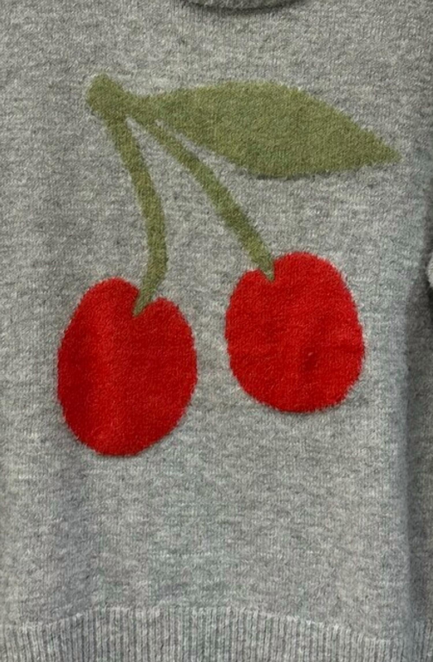 Staccato - Women's Cherries Lightweight Crewneck Sweater