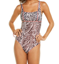 Becca By Rebecca Virtue - Animal Kingdom Printed One Piece Swimsuit