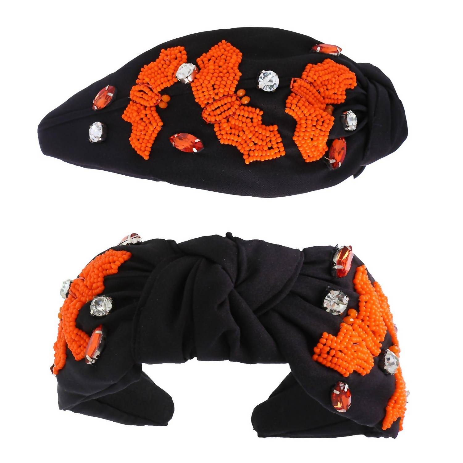 Sophia Collection - Women's Beaded Bats Headband