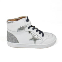 Oldsoles - Toddler's Starling High Top Leather Sneaker