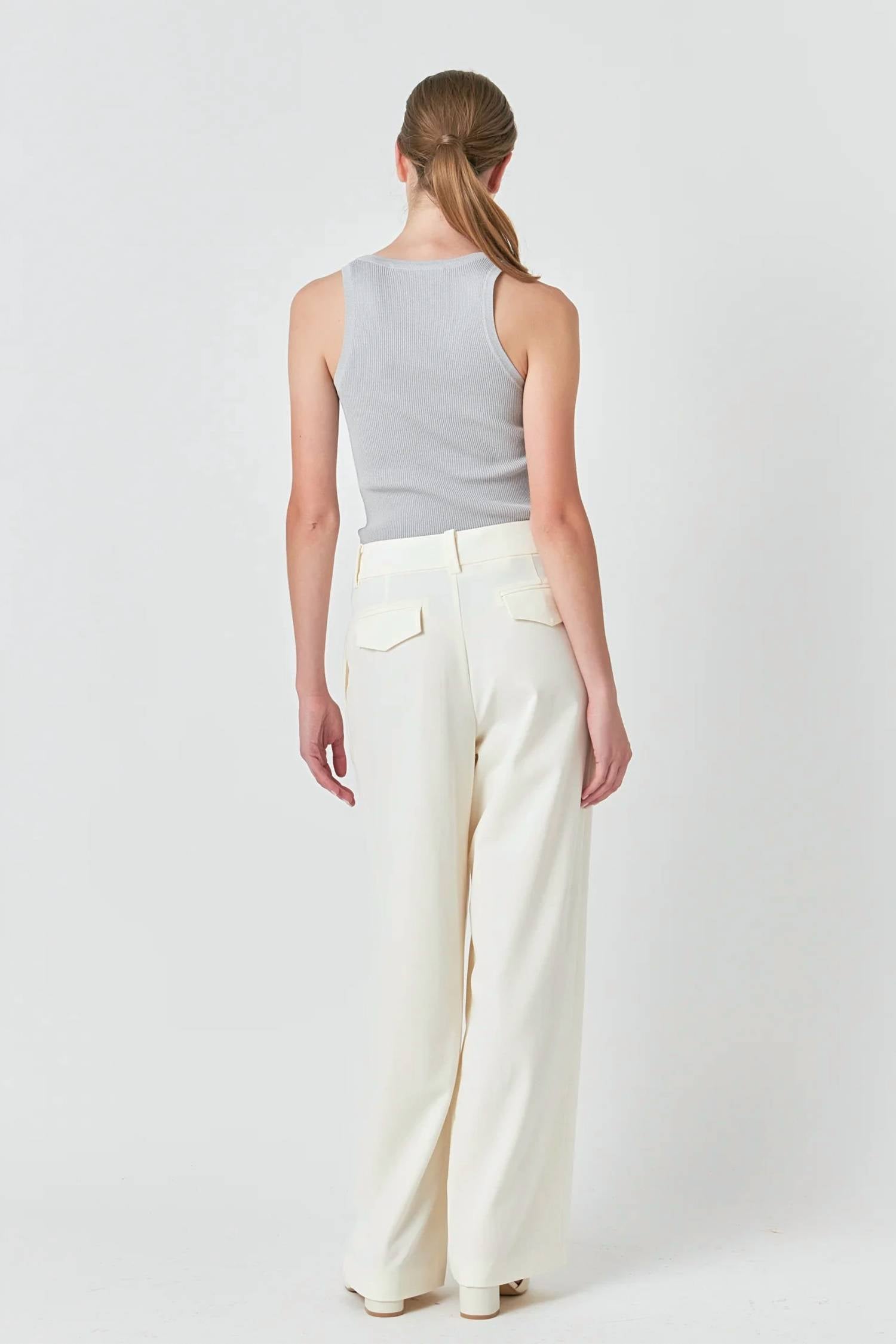 Endless Rose - Basic Ribbed Tank Top