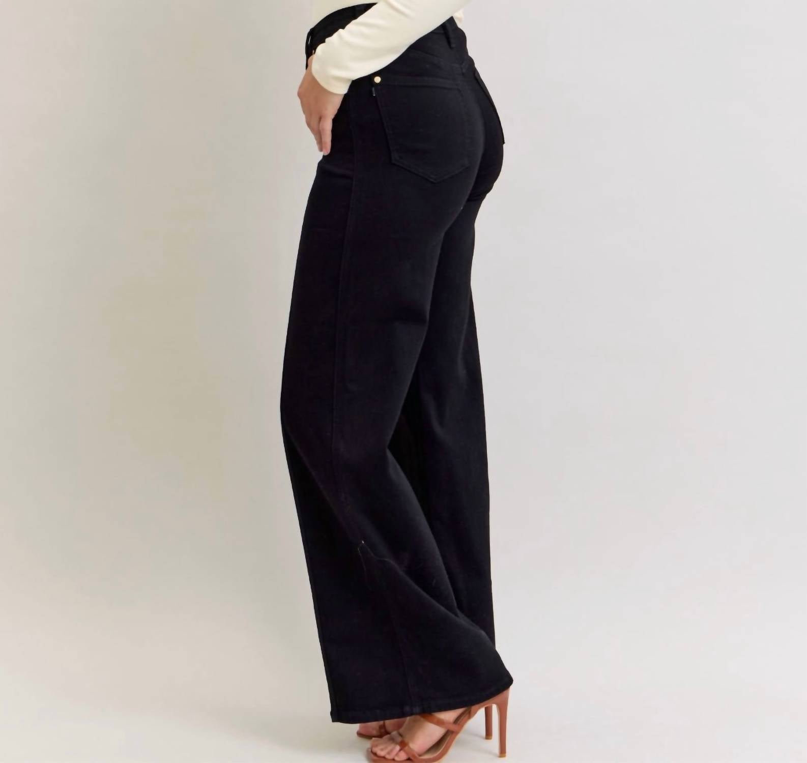 Judy Blue - High Waist Retro Wide Jeans