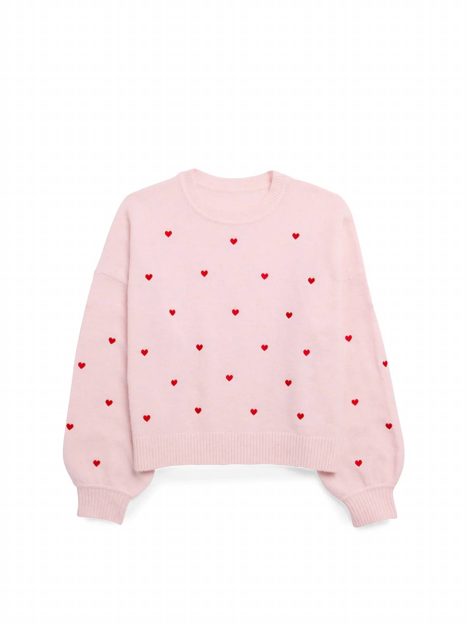 Shiraleah - Valentines Hearts Sweater