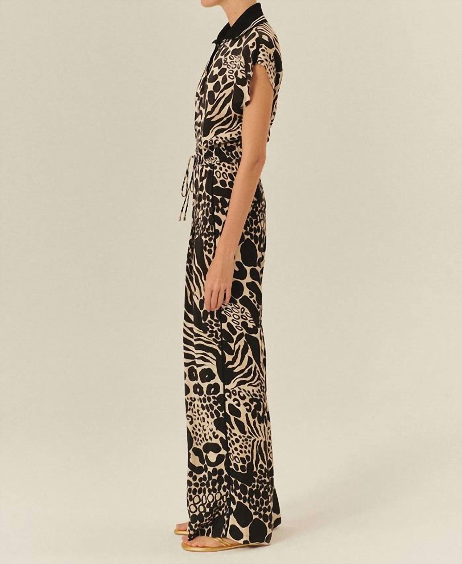 Exquise - Tailored Linen Palazzo Pant