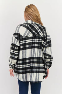Dex - Button Front Shacket