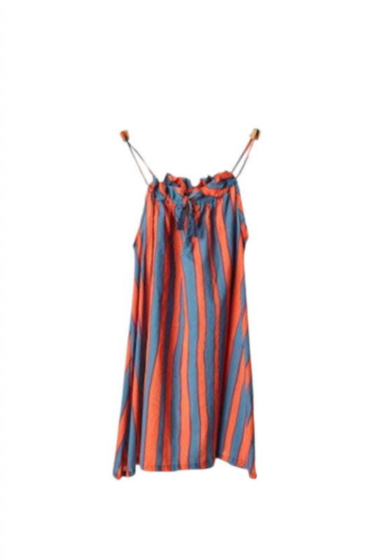 Natalie Martin - Kids Cotton Stripe Marlien Dress