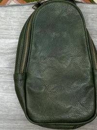 Zenana - Women's Vegan Leather Sling Crossbody Bag