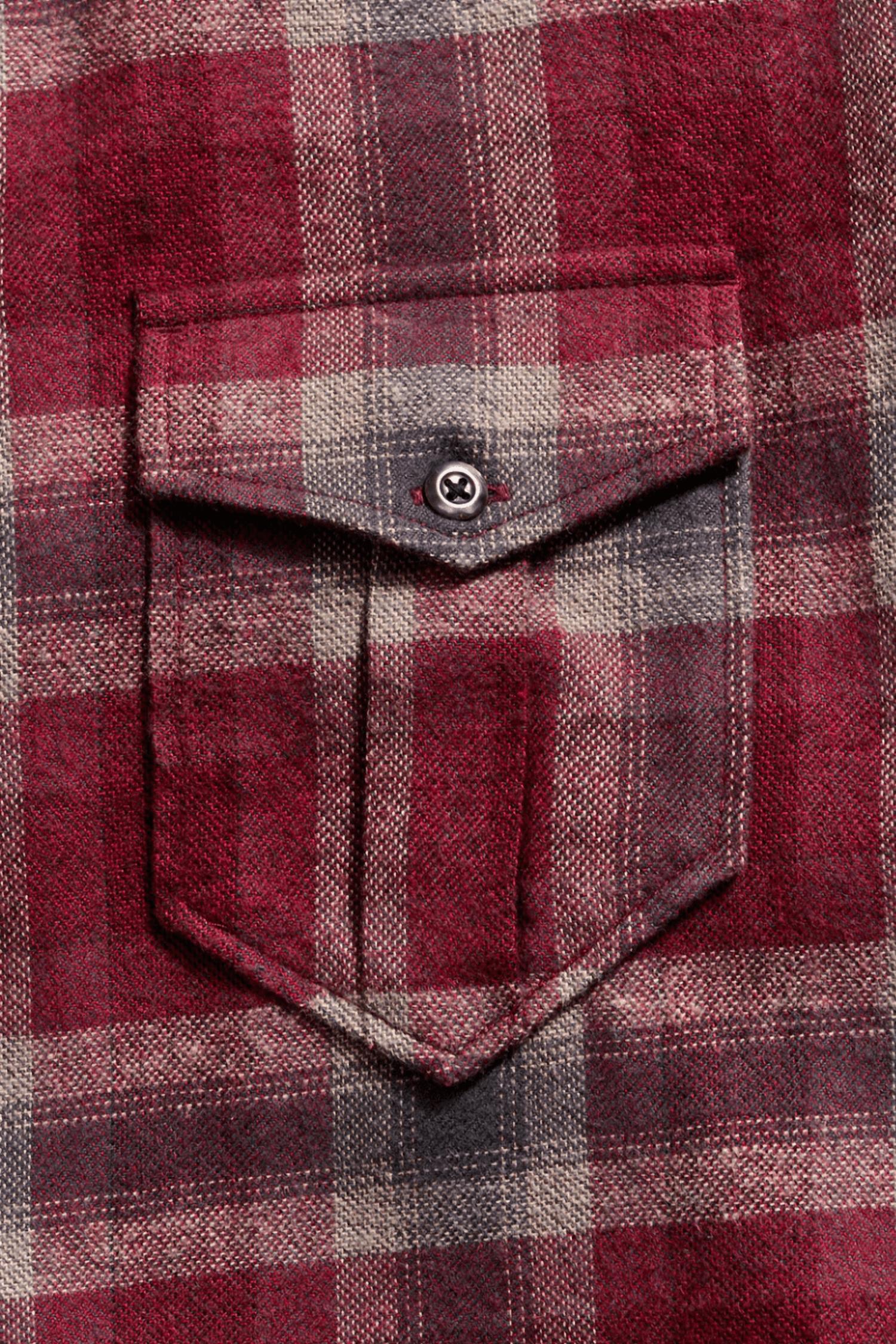 Billy Reid - Brushed Bold Plaid Scout Shirt