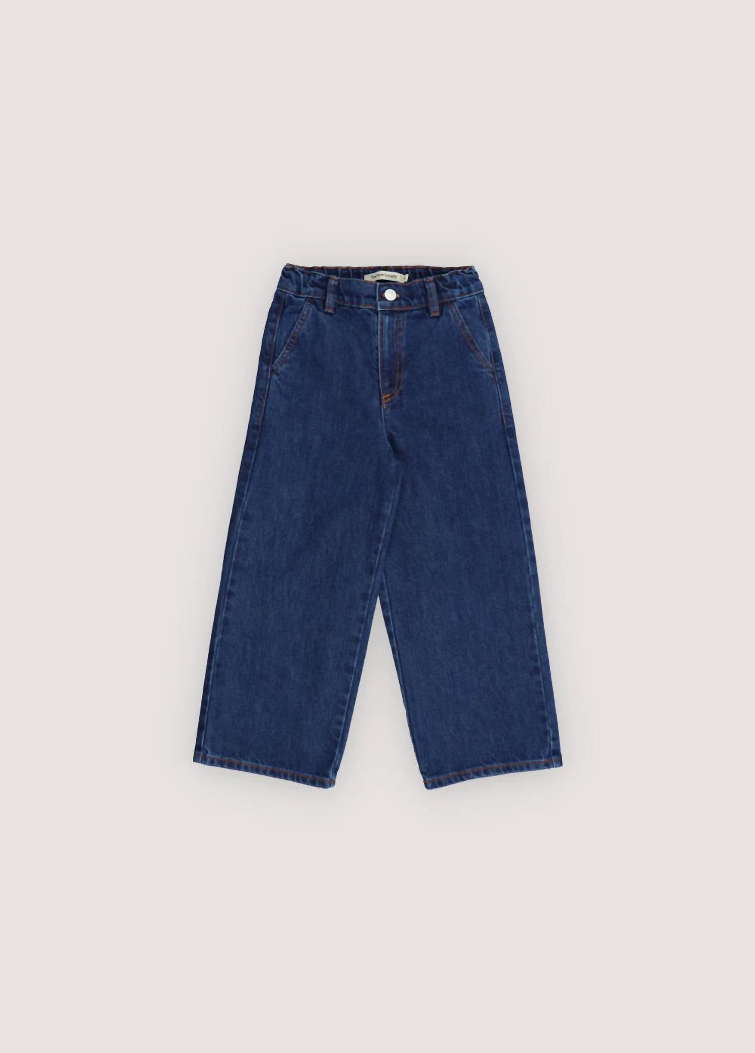 The New Society - Denim Wide Leg Pant