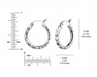 Gold & Honey - Women's Small Hoop Earrings - Set Of 2