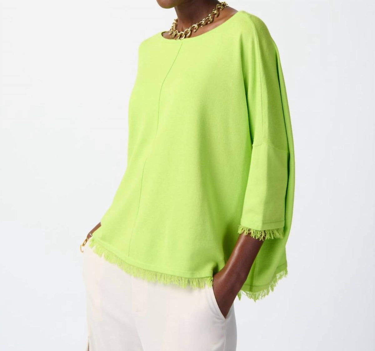 Joseph Ribkoff - Casual Loose Fit Pullover Sweater