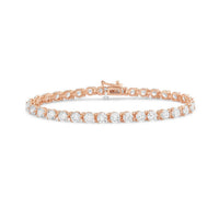 Diana M Jewels - Women's Round Lab-Grown Diamond Jewelry Bracelet (2.00 Ct) - Classic