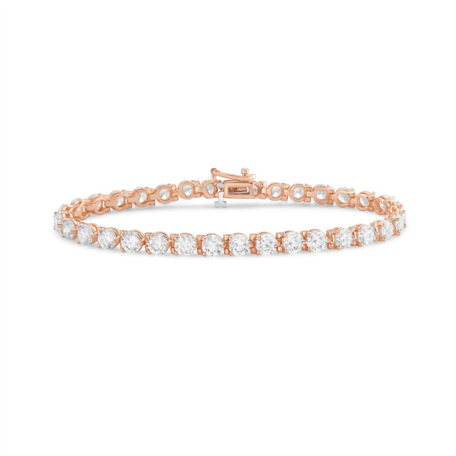 Diana M Jewels - Women's Round Lab-Grown Diamond Jewelry Bracelet (2.00 Ct) - Classic