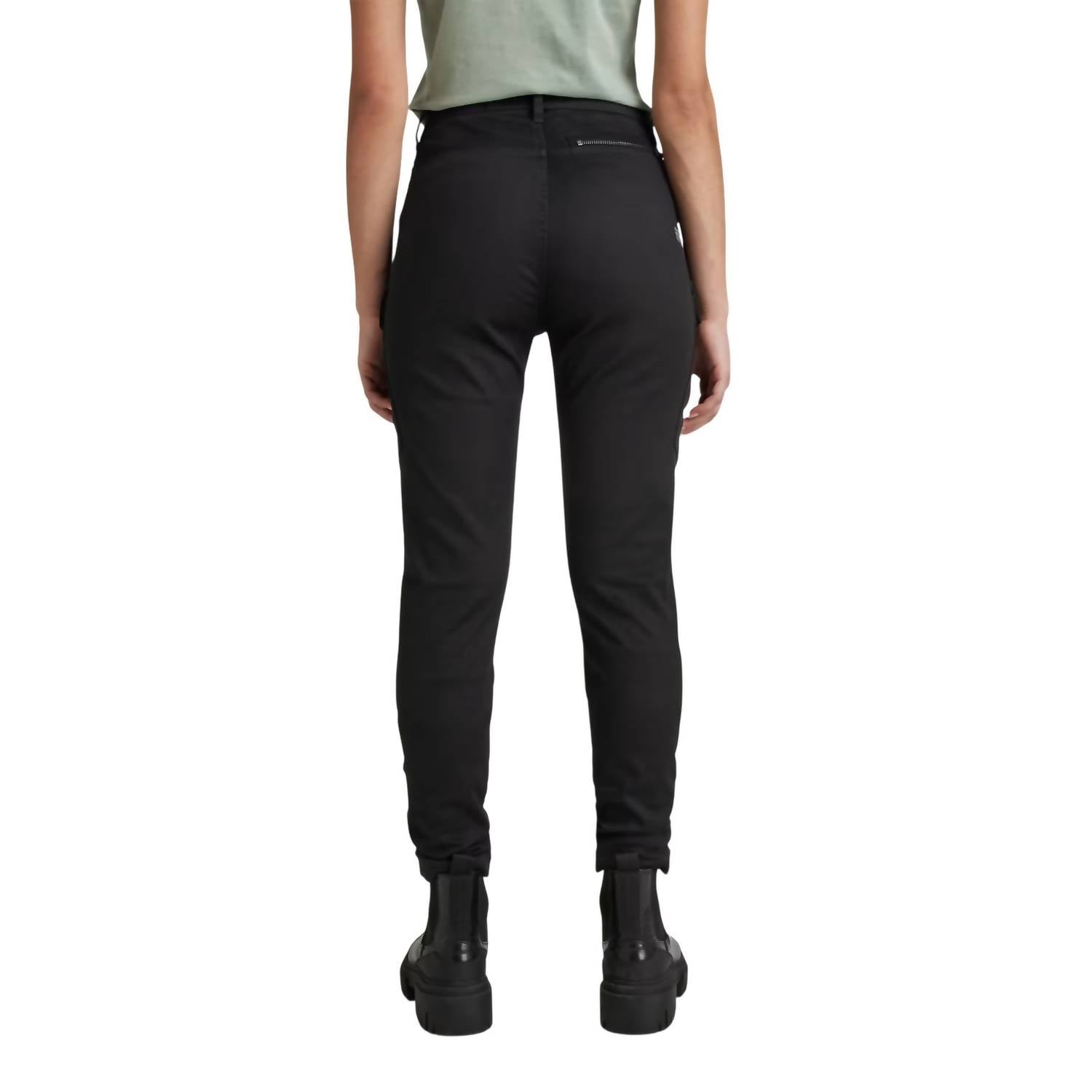 G-Star Women’s Kafey Cargo Ultra-high Skinny Jeans in black - women's jeans - detail view