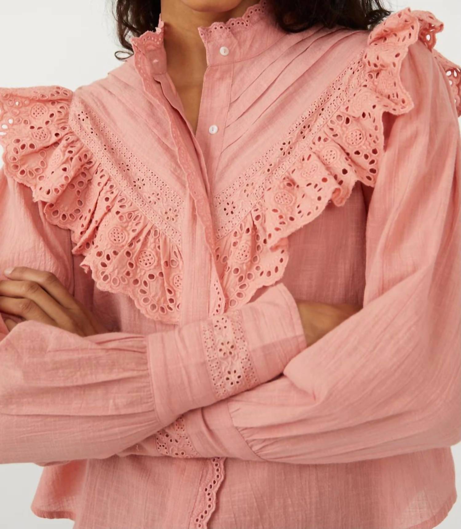 Free People - Hit The Road Button-down Blouse