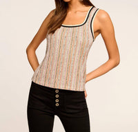 Ramy Brook - Adaira Sequin Knit Tank Top