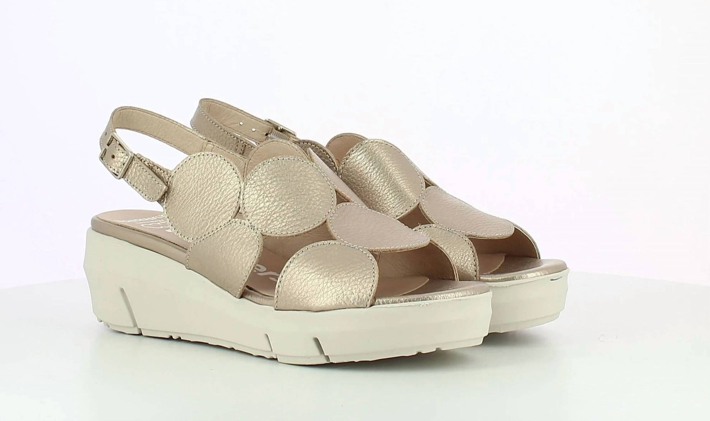 Wonders - Women's Bubble Wedge Sandals