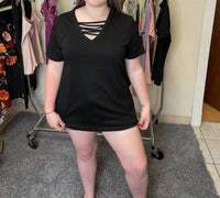 Shirley Stone - Strappy Criss Cross Top