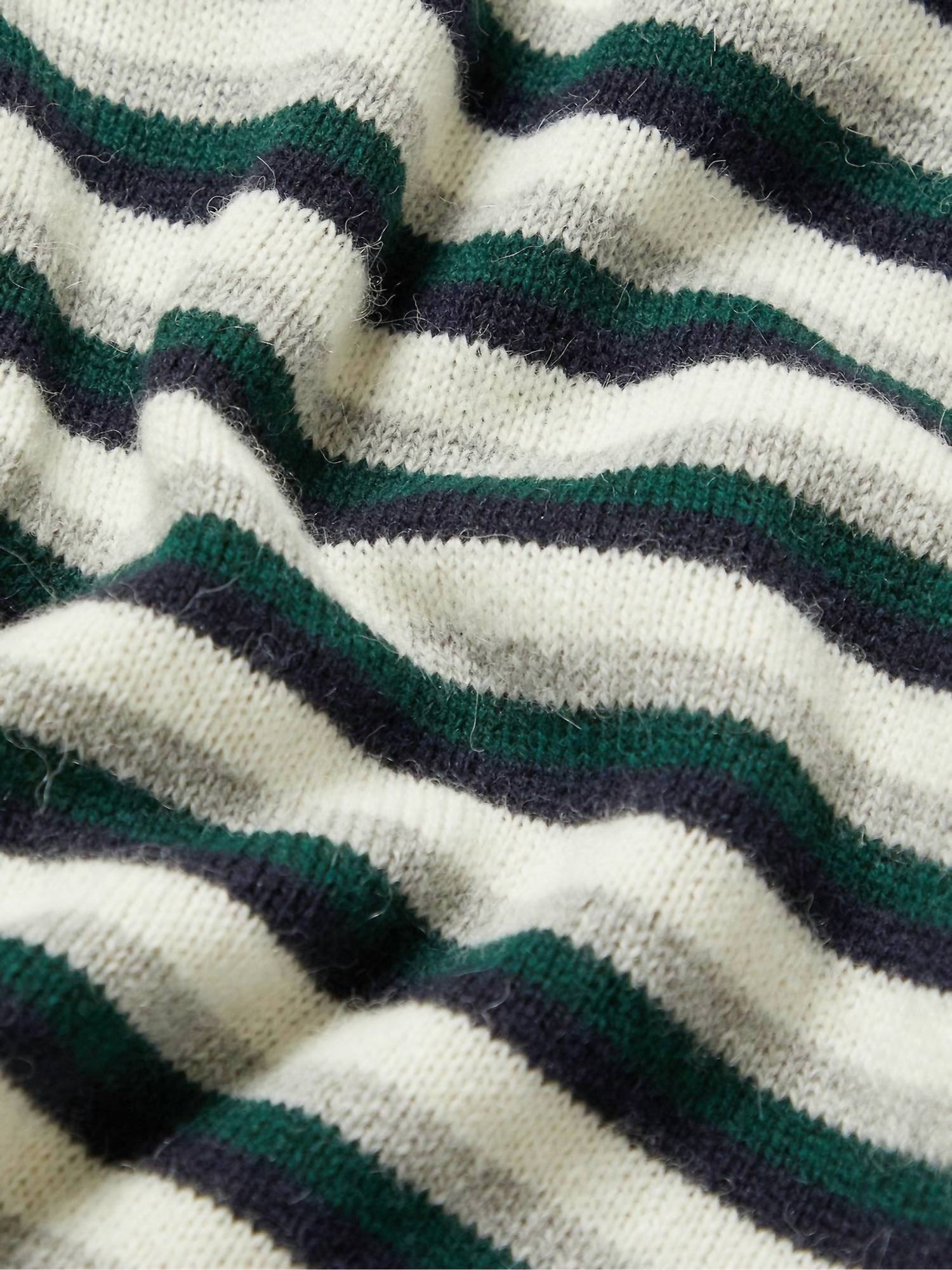 Orlebar Brown - Lorca Striped Alpaca Sweater