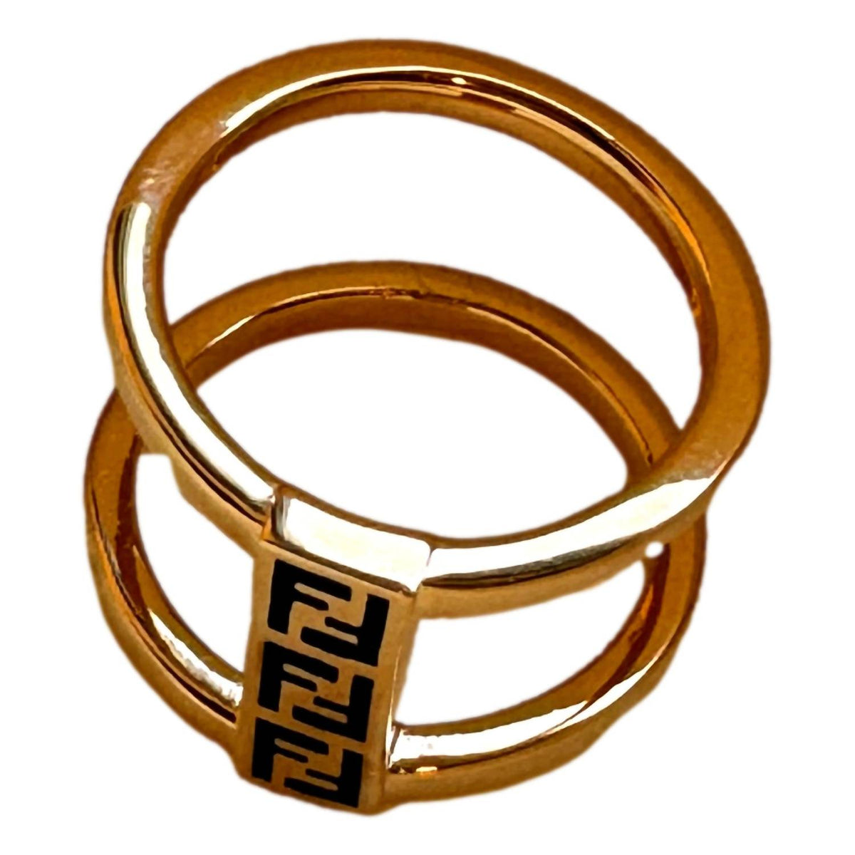 Fendi - Women's Ff Oro Soft Logo Medium Ring