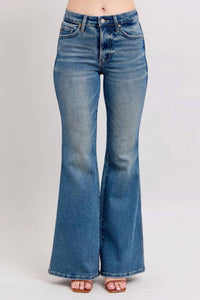Judy Blue - Mid Rise Tummy Control Vintage Flare Jeans
