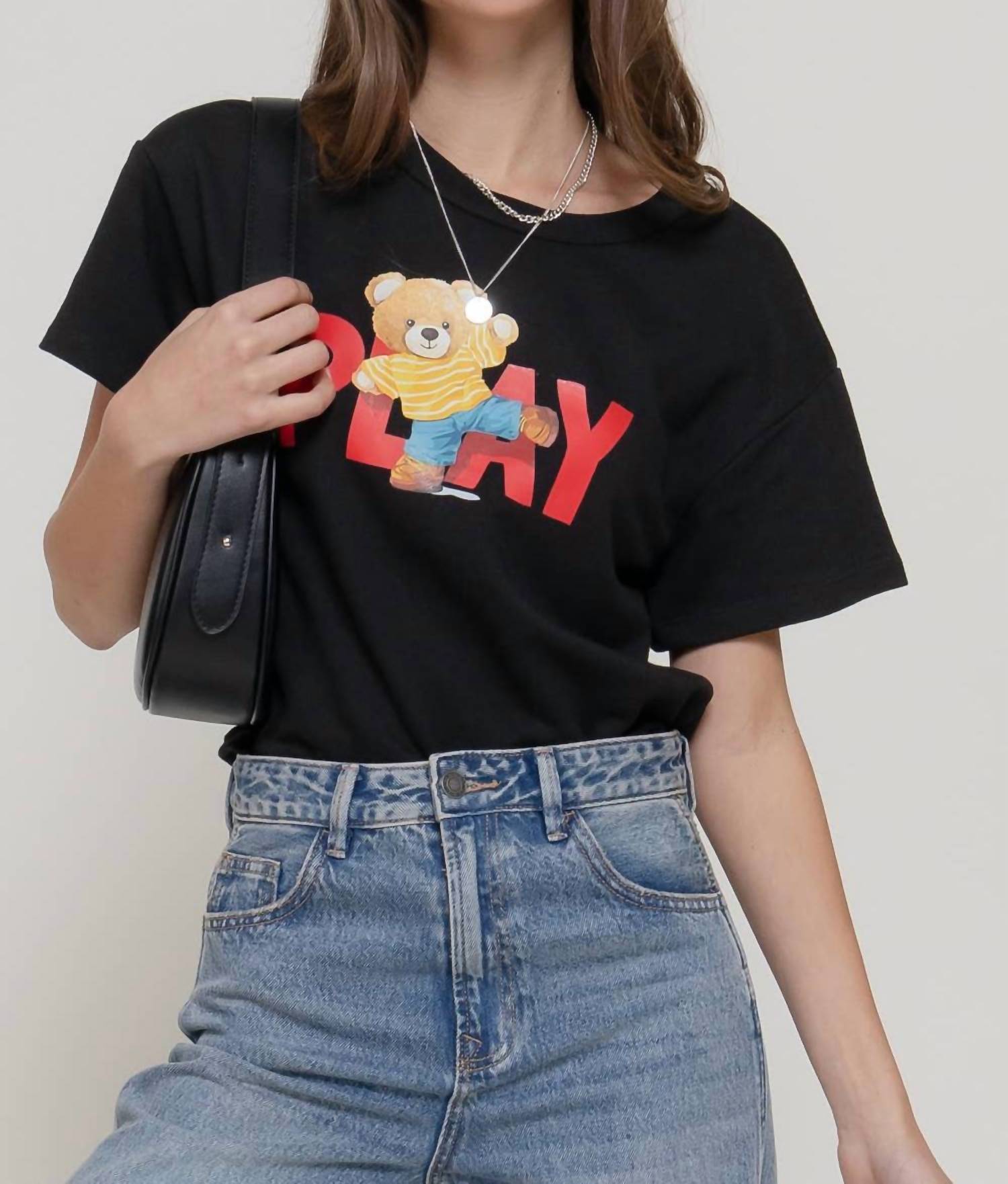 Active Basic - Short Sleeve French Terry Short Top