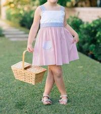 The Proper Peony - Girl's Claudette Dress