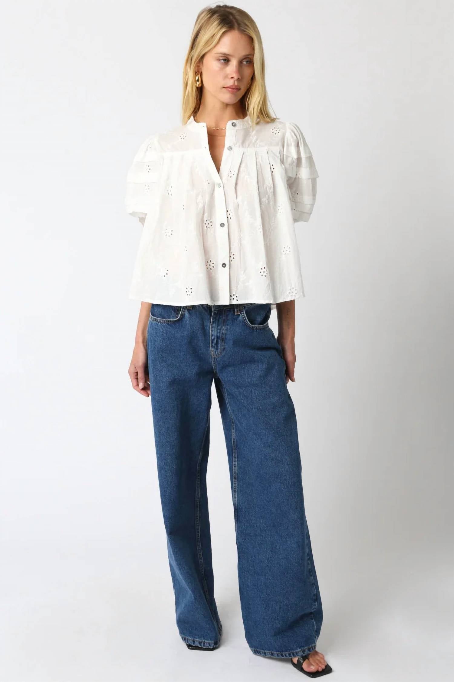 Olivaceous - Tilly Bubble Top