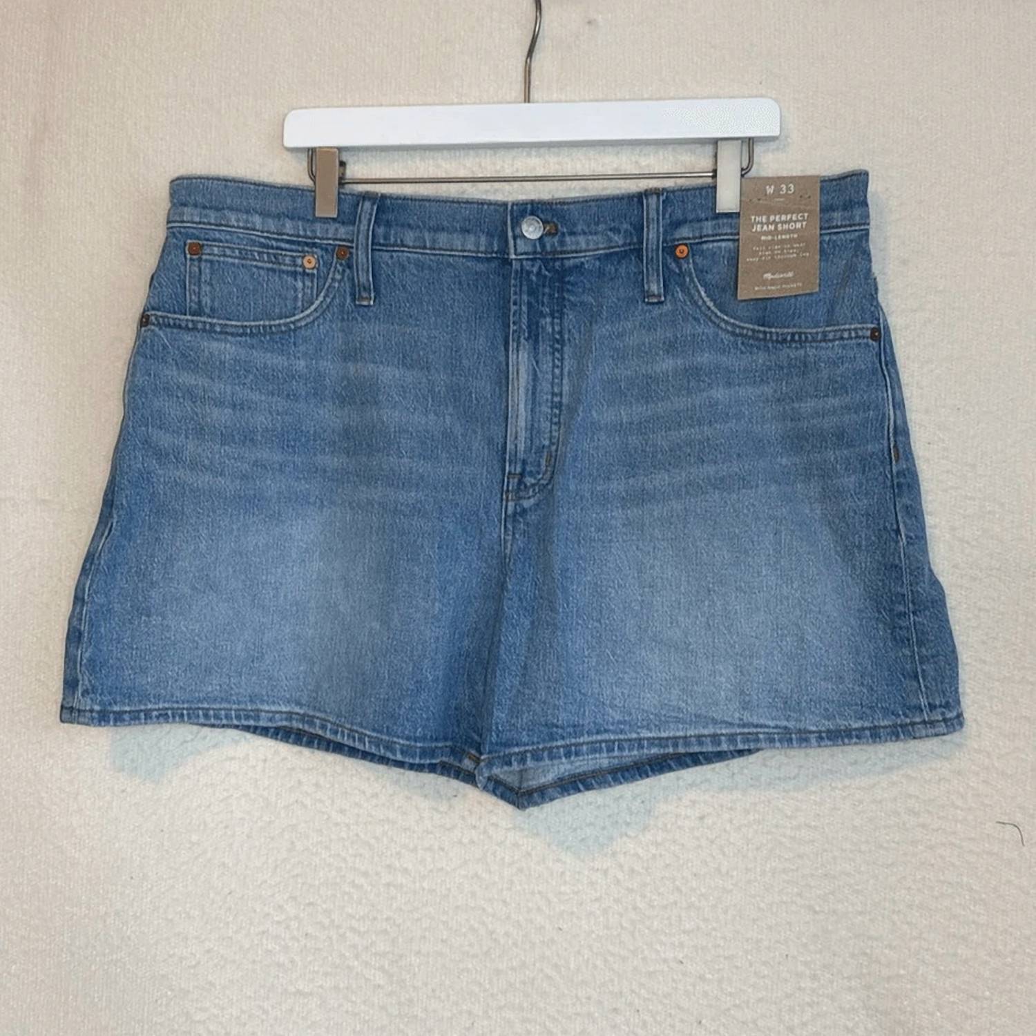 Madewell - Perfect Vintage Mid-length Jean Short
