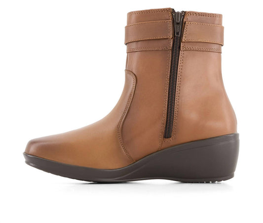 Andrea - Women's Leather Booties