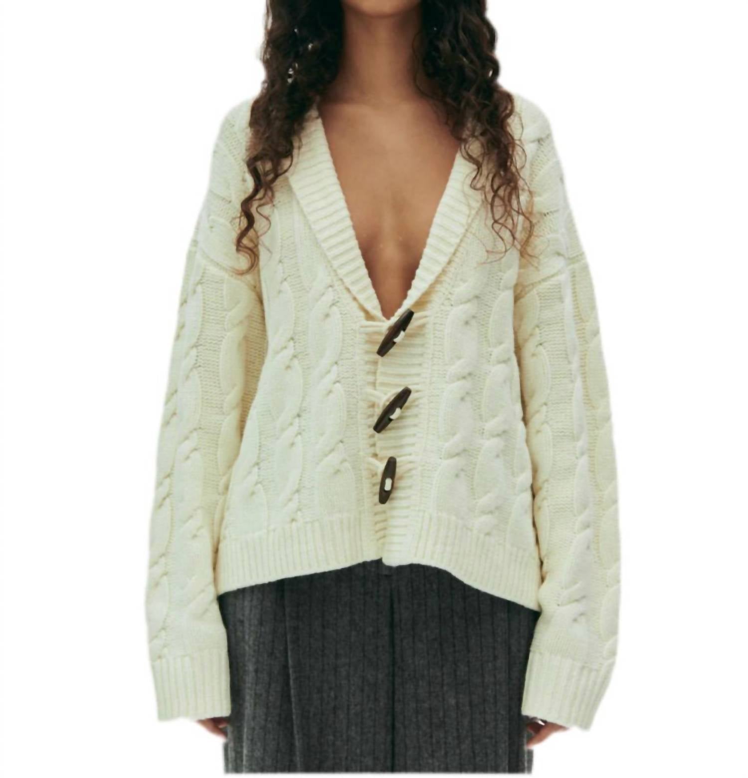 The Garment - Como Cable Cardigan