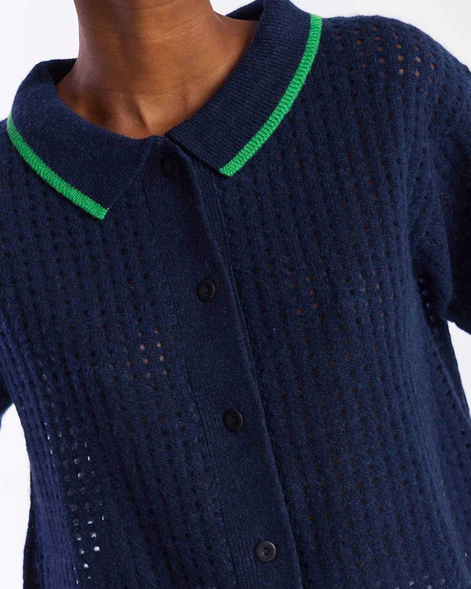 Brodie Cashmere - Short Sleeve Jacket