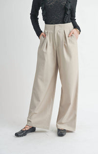 Sage The Label - Take Action Pleated Wide Leg Trouser