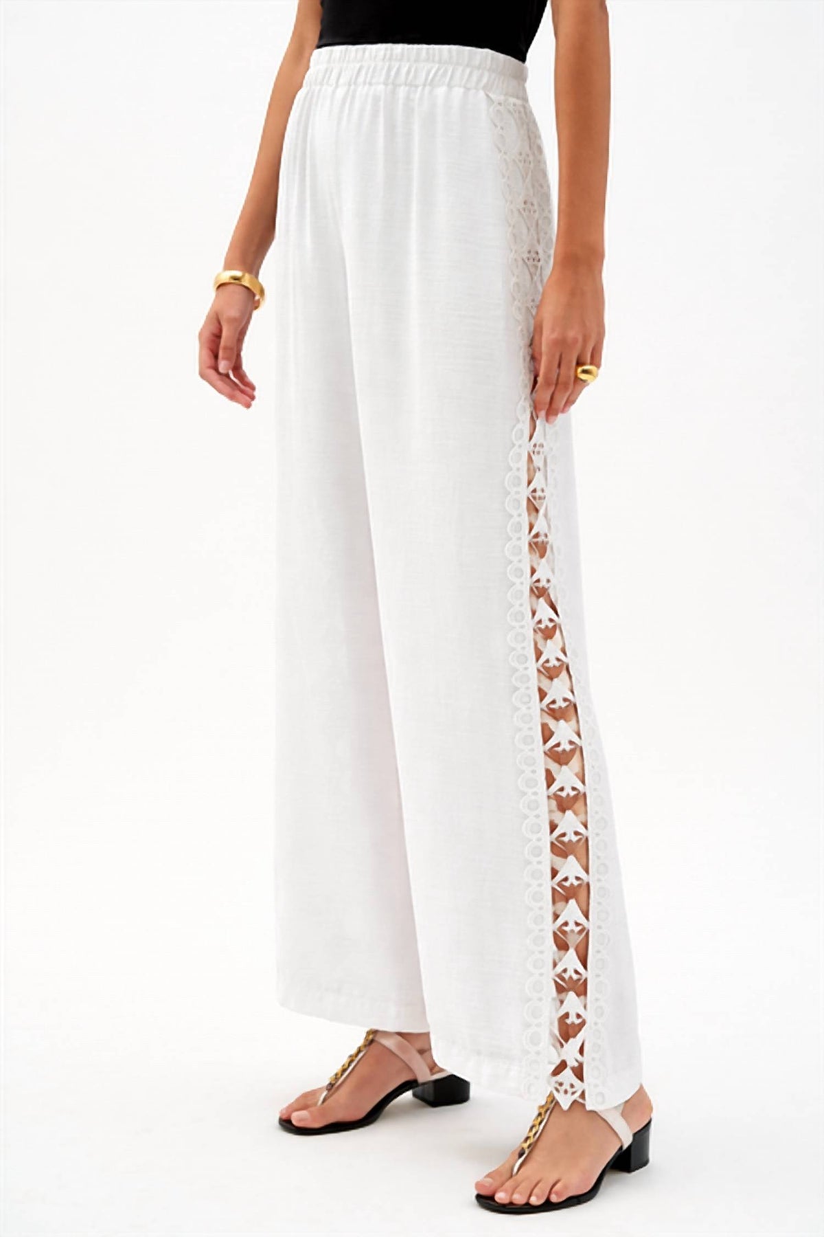 Joseph Ribkoff - Wide-leg Summer Trousers