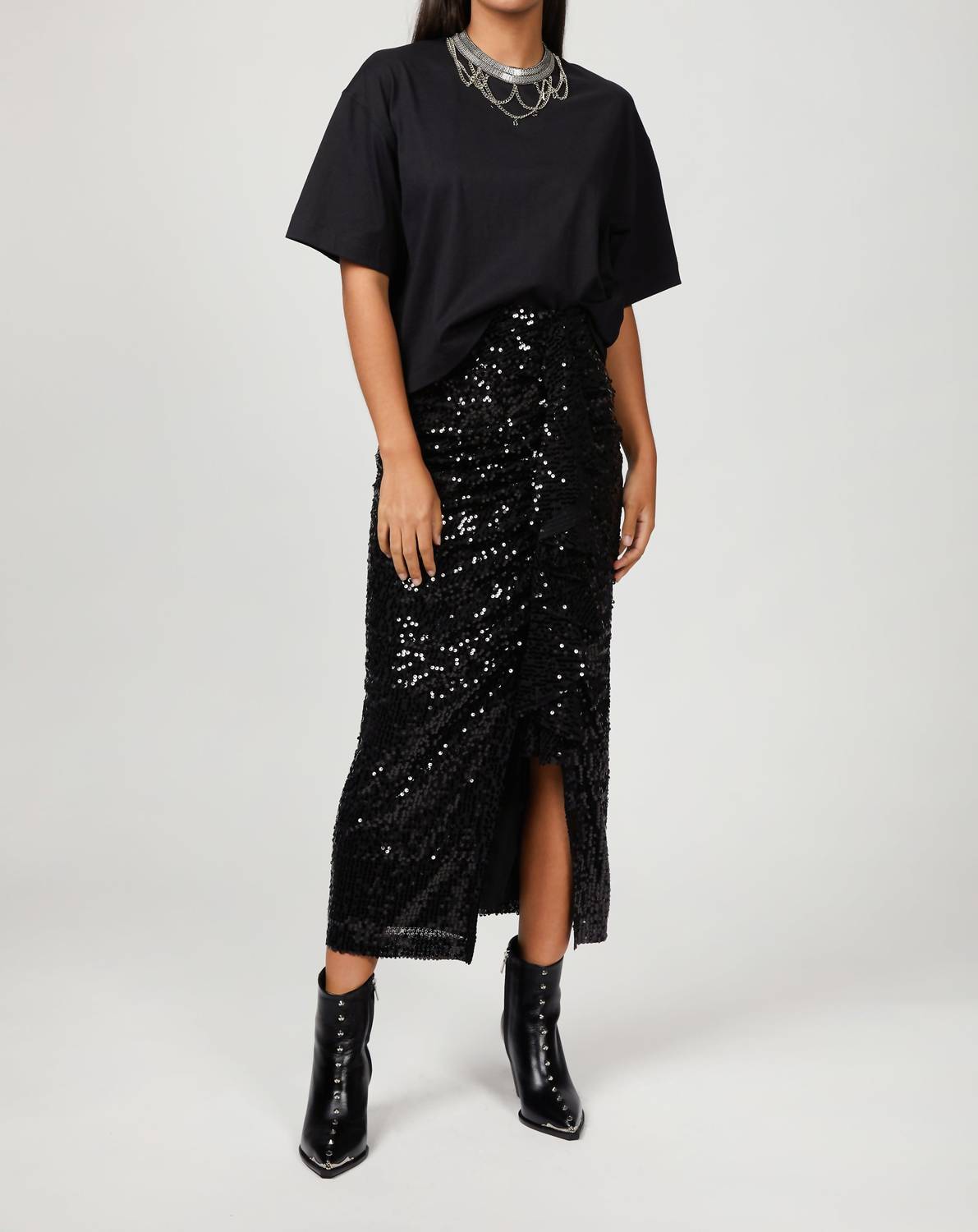 MOORE MIDI SKIRT