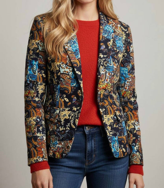 Oolala - Etro Double Breasted Blazer