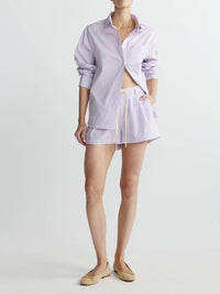 Dl1961 - Women'S - Isabel Mid Rise Poplin Pleated Shorts